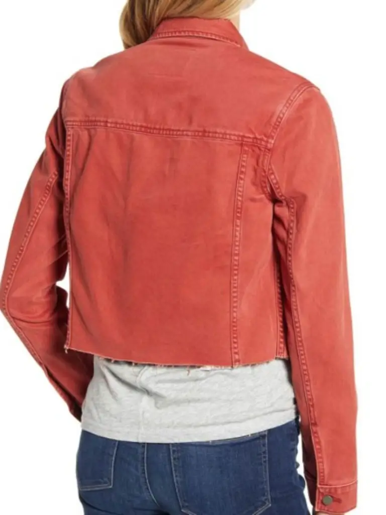 Grace Saif Denim Pink Jacket