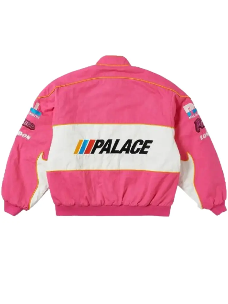 Womens Palace Fast Bomber Pink Jacket