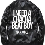 Beat Boy Cha Cha Black Bomber jacket