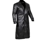 Trench Distressed leather Coat