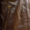 Mens Brown Sheep Leather Jacket
