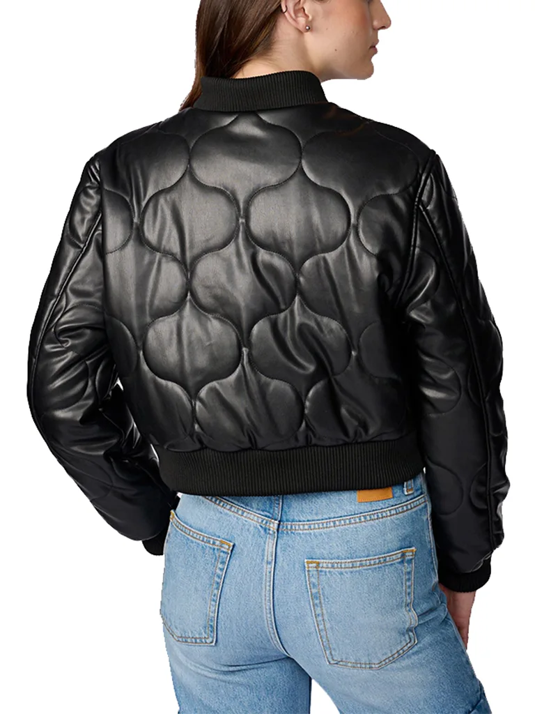 women Faux Leather Jacket