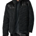 Faux Leather Sherpa Reversable Jacket