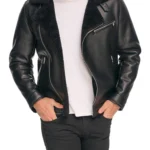 mens Faux Shearling Jacket