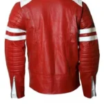 Brad Pitts Movie Fight Club Tyler Durden Red Jacket