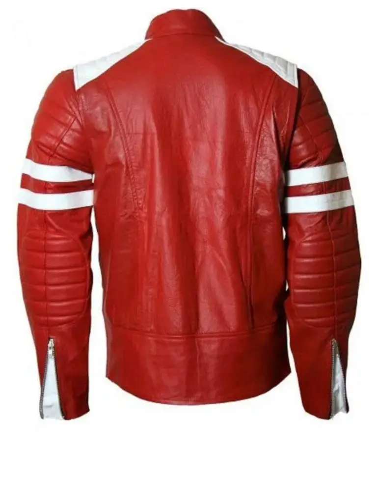 Brad Pitts Movie Fight Club Tyler Durden Red Jacket