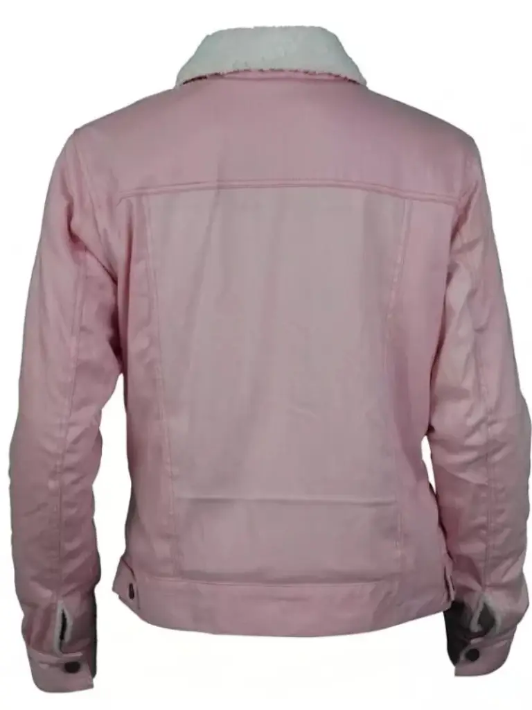 Gossip Girl Zoya Lott Sherpa Denim Jacket