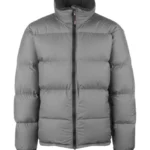 Womens Puffer Grey Down Jacket