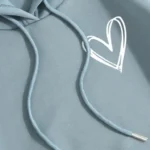 womens Heart Hoodie