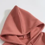 womens Heart Pink Hoodie