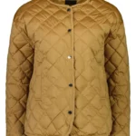 Caramel Quilted Jacket for Women