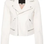 Mateless Detailing Leather Biker Jacket