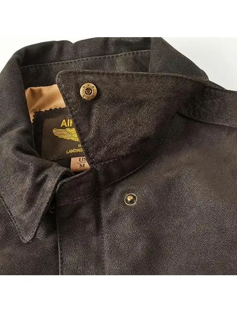 Men Air Force A-2 Flight short Bomber Jacket