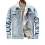 Mens Windbreaker Denim Jacket