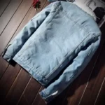 Men Windbreaker denim Jacket