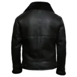 Mens Aviator Black Bomber Jacket