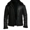 Mens Aviator B3 Bomber Shearling Jacket