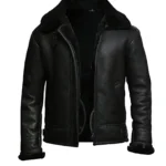 Mens Aviator B3 Bomber Shearling Jacket