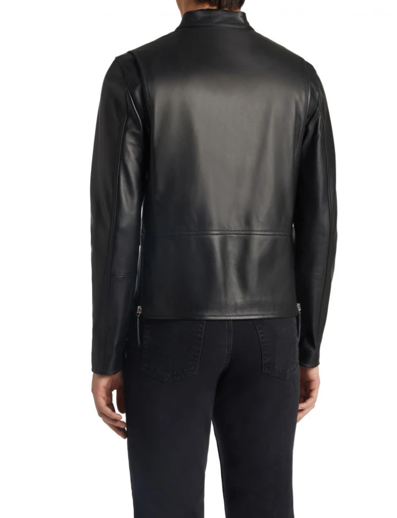 Mens Legacy II Biker Black Jacket