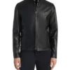 Mens Legacy II Black Biker Jacket