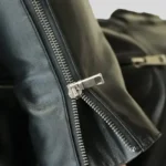 Mens Cuff Racer Leather Jacket