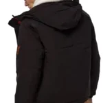 Mens Trimmed Hip Length Puffer Jacket
