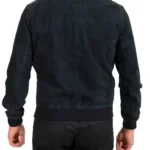 Mens Blue Bomber Jacket