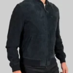 Mens Bomber Leather Jacket