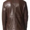 Mens Genuine Leather Blazer