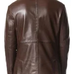 Mens Genuine Leather Blazer