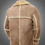 Mens Sheepskin Leather Fur Coat