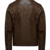Chocolate Brown Leather Jacket