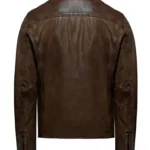 Chocolate Brown Leather Jacket