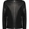 Mens Legacy II Black Biker Leather Jacket