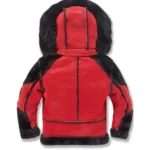 Men Insulated Hooded Fur Jacket