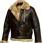 Mens Aviator B3 Sheepskin Bomber Jacket