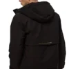 Mens Short Black Utility Puffer Jacket