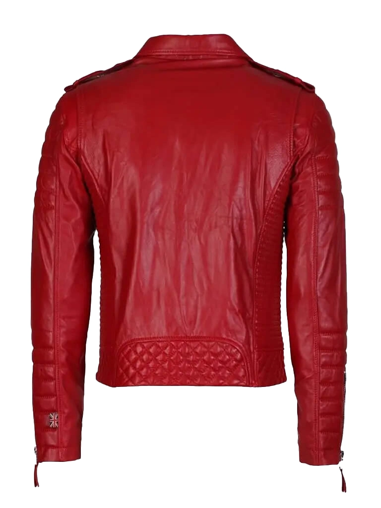 Mens Stylish Lambskin Motorcycle jacket