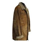 Mens Brown leather Coat