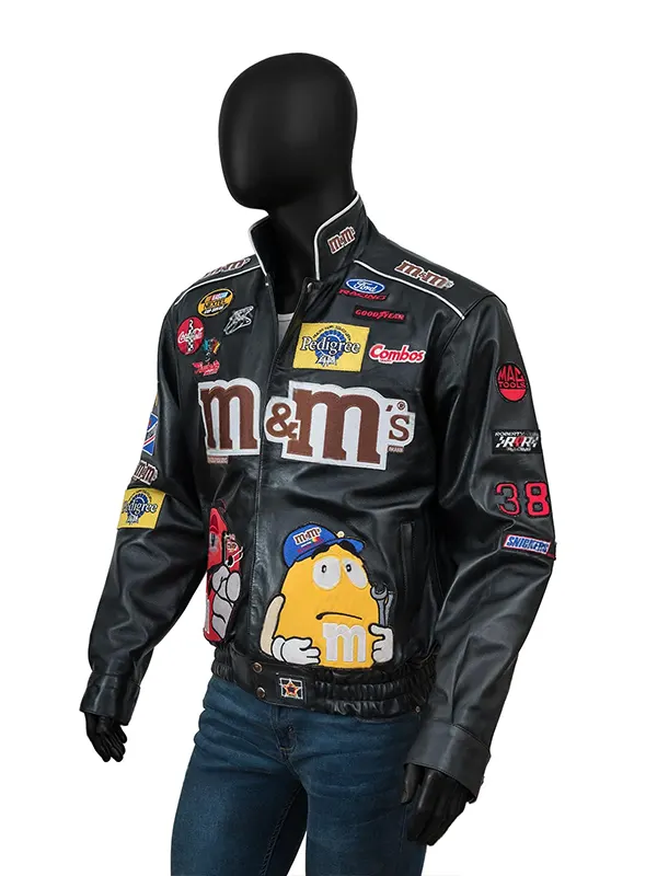Mms Black Bomber Jacket