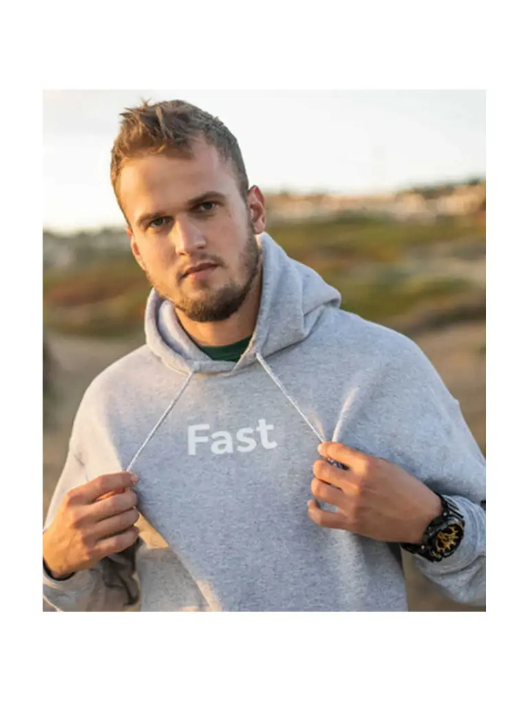PARKER grey hoodie