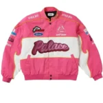 Womens Palace Fast Pink Bomber Jacket