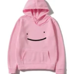 Pink Casual Streetwear Hoodie
