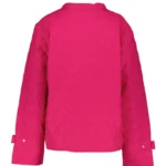 womens stylish Pink Heart Quilted Jacket