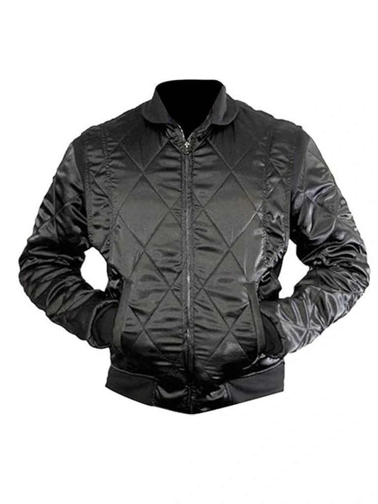 Red Logo Ryan Gosling Drive Jacket