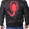 Red Logo Ryan Gosling Scorpion Drive Jacket