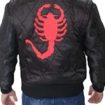 Red Logo Ryan Gosling Scorpion Drive Jacket