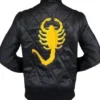 Yellow Logo Ryan Gosling Scorpion Drive Jacket