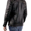 Cafe racer Lambskin Leather Jacket