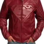 Superman Smallville Red Leather Jacket